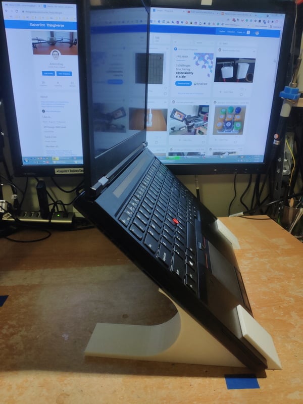 ThinkPad P50 laptophouder en voetsteunset
