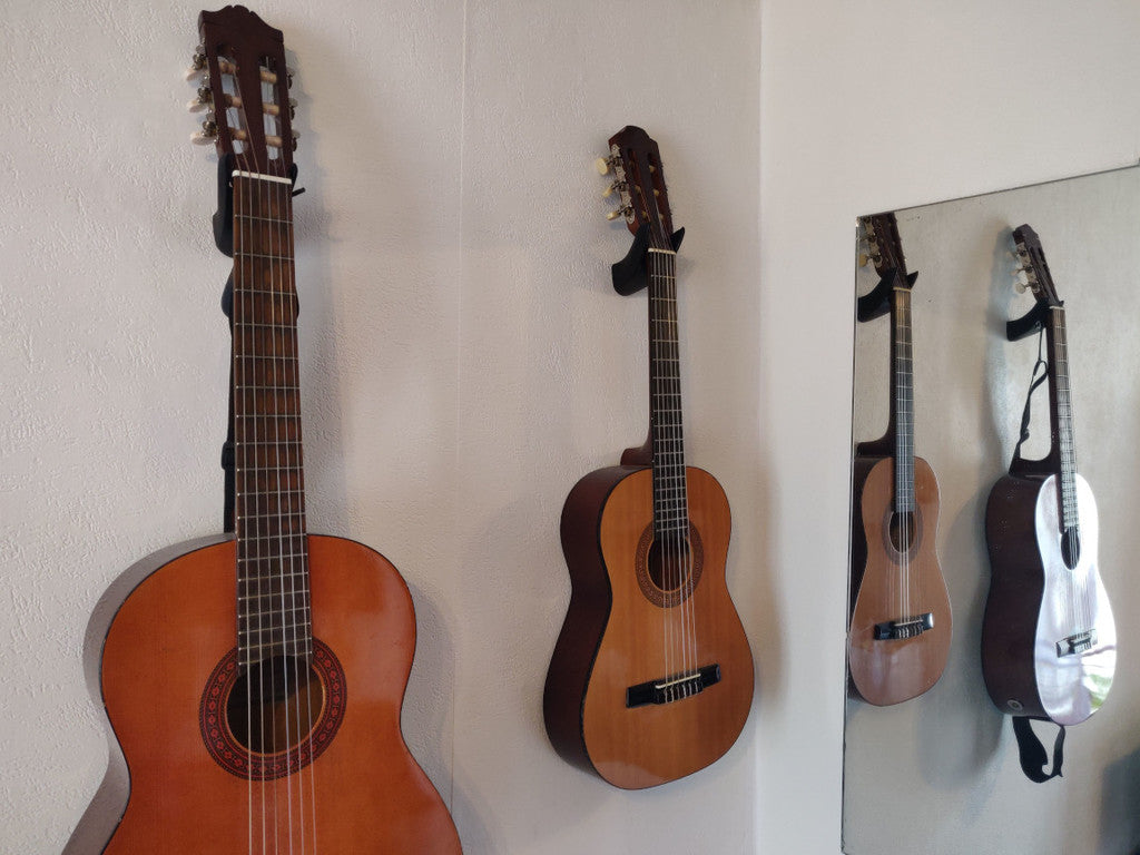 Gitaarmuurbeugel - Compatibel met 3/4 en 4/4 klassieke gitaren