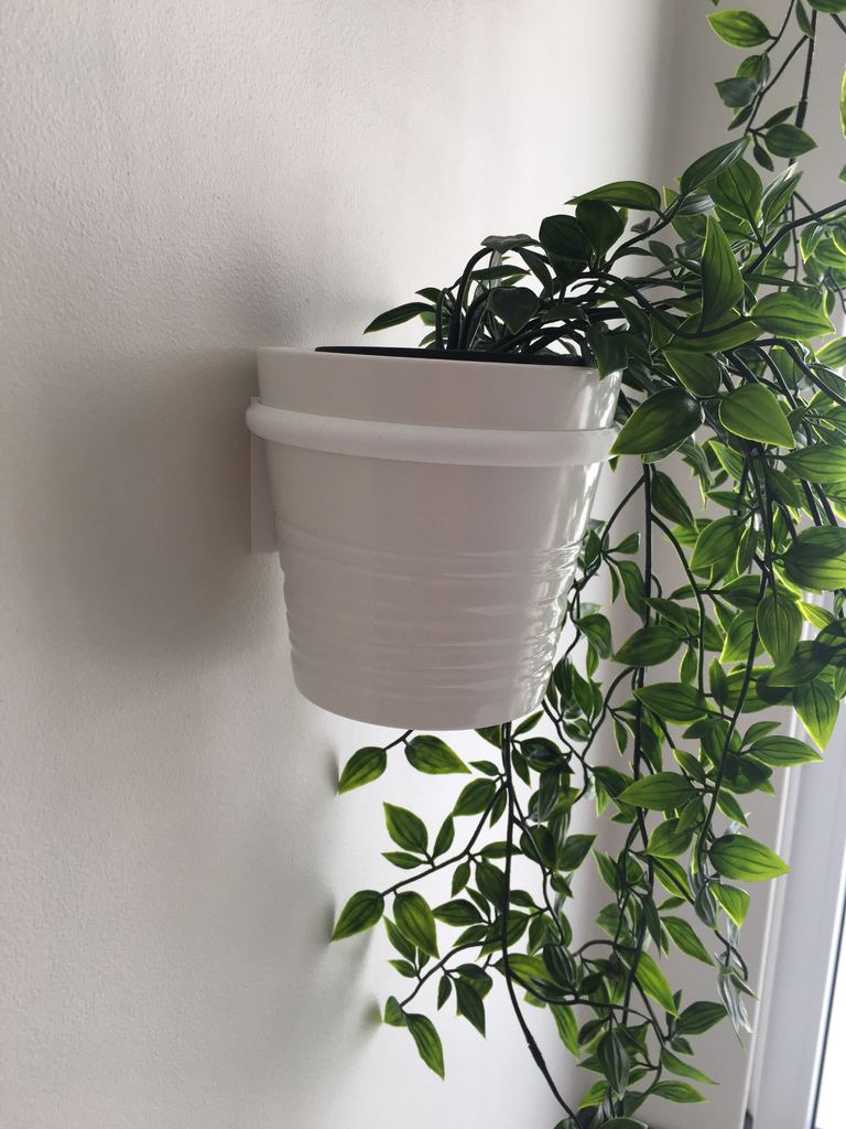 Wandmontage plantenpothouder voor IKEA &quot;Muskot&quot; 12cm