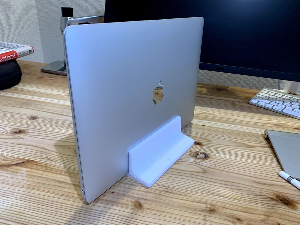 Verstelbare verticale laptopstandaard voor Macbook en andere laptops