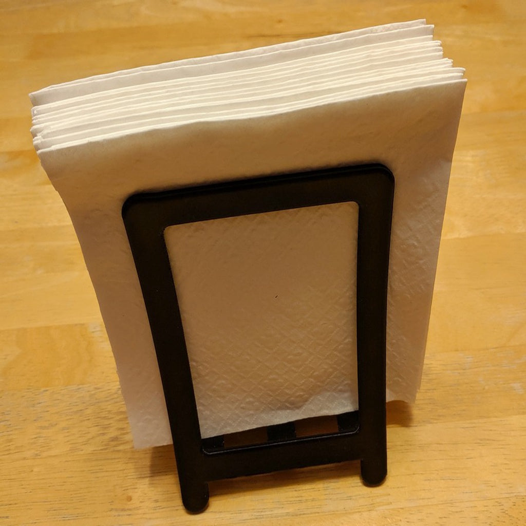 Eenvoudige servethouder voor servetten van 15 x 15 mm