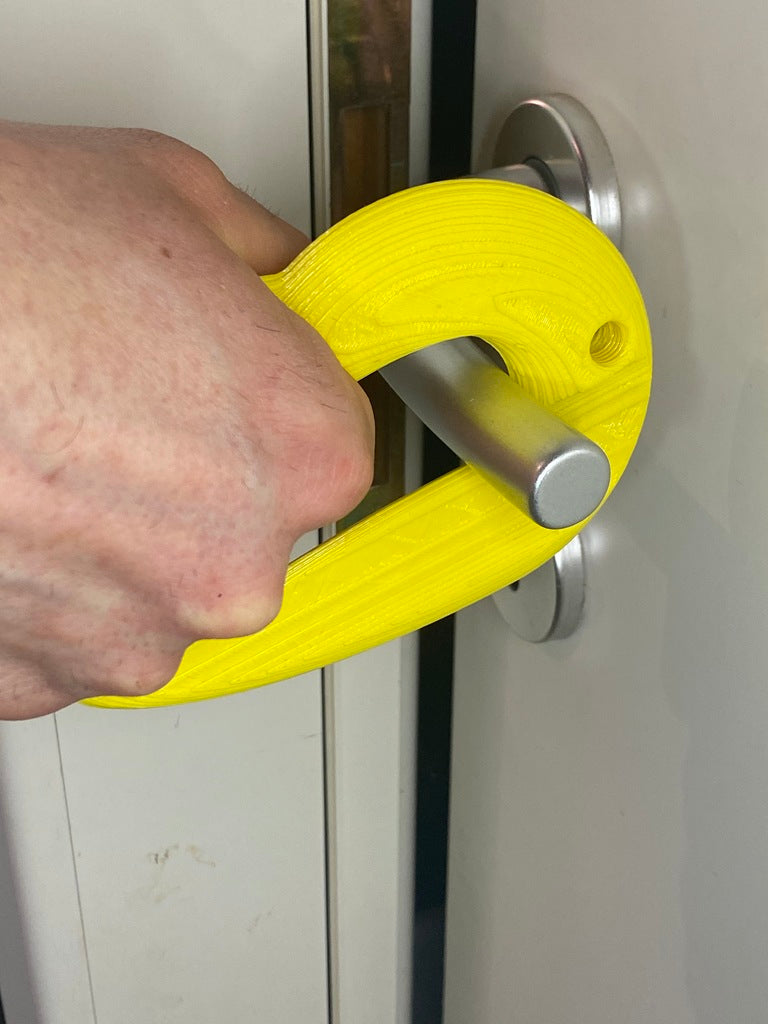 Toekan zaaggrijper: sleutelhanger en handenvrije deuropener