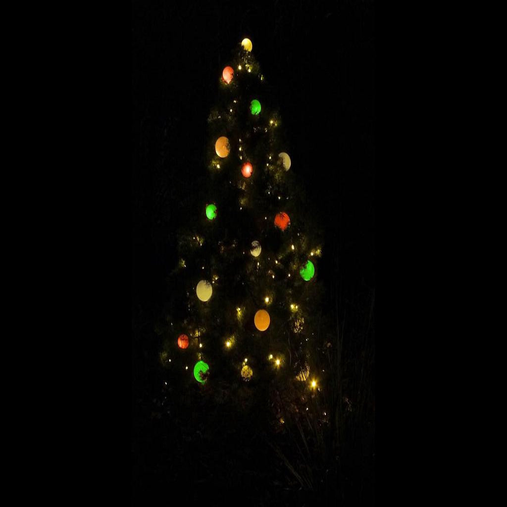 LED-kerstboombal met licht