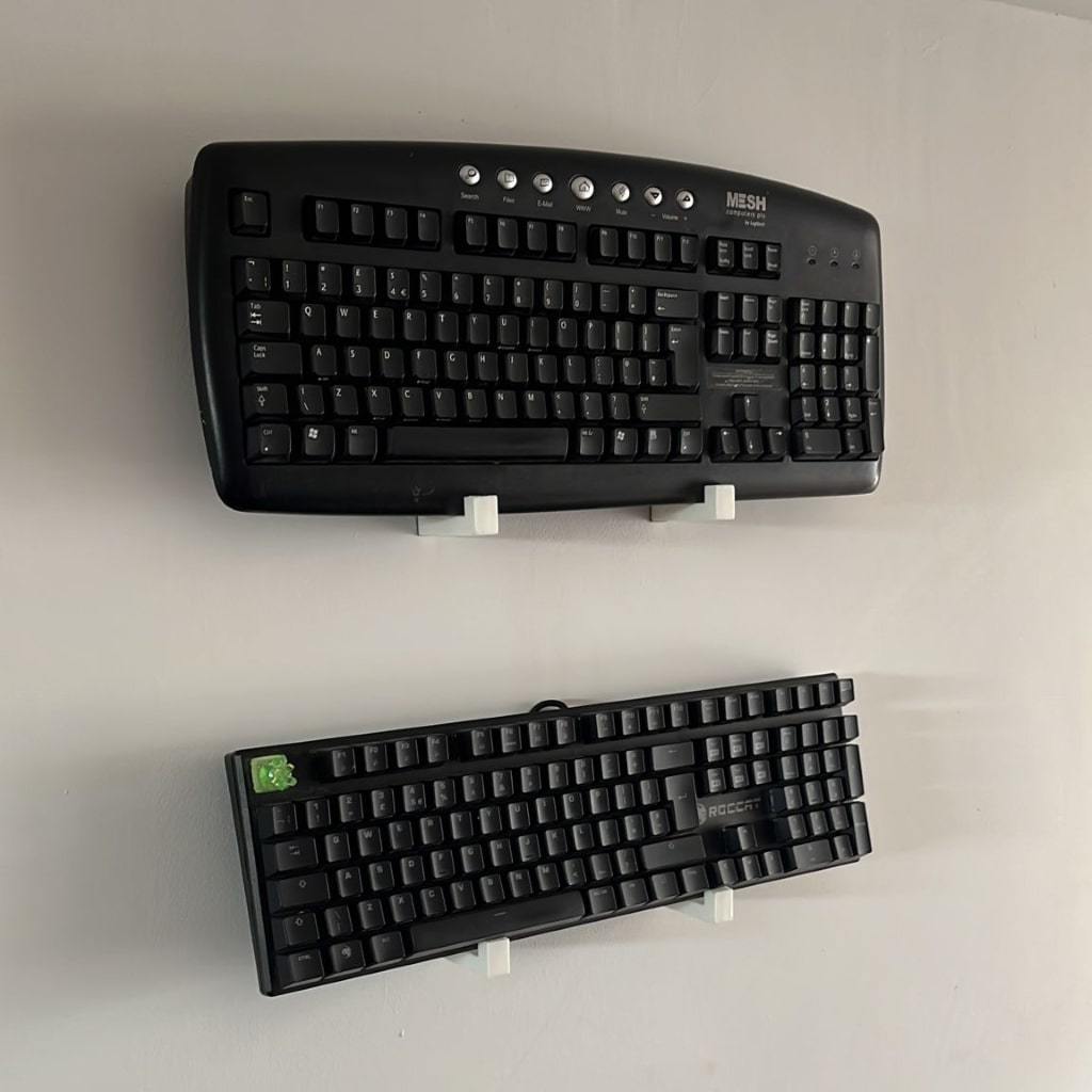 Wandmontage voor toetsenbord