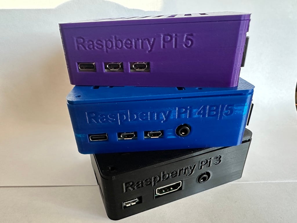 Etuis die compatibel zijn met Raspberry Pi 5, 4B en 3B