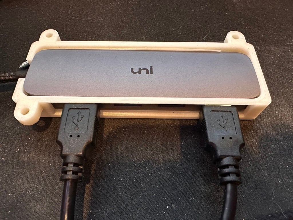 Onder bureausteun voor ultraslanke USB 3.0-hub
