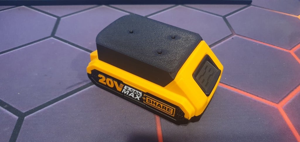 INGCO 20V batterijhouder voor in de werkplaats
