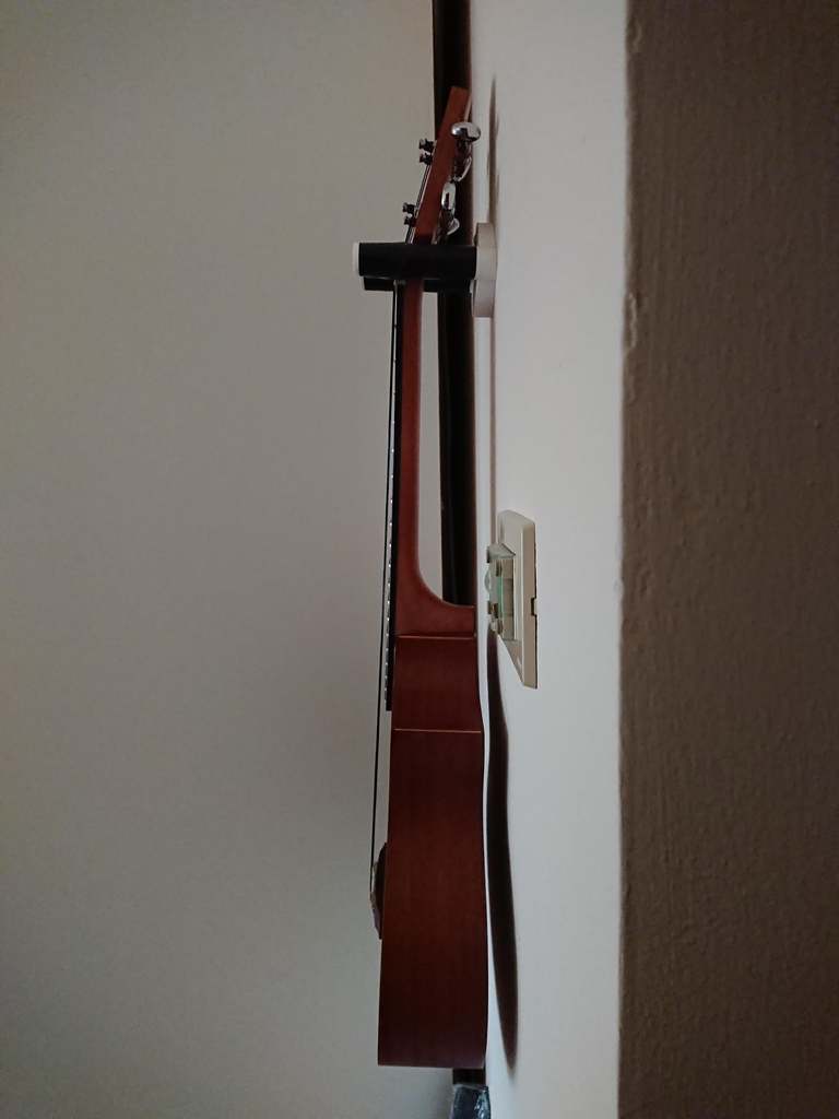 Wandhouder voor ukelele